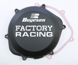 BOYESEN FACTORY RACING CLUTCH COVER BLACK CC-06B
