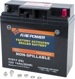 FIRE POWER BATTERY 51913 SEALED FACTORY ACTIVATED 51913(FA)