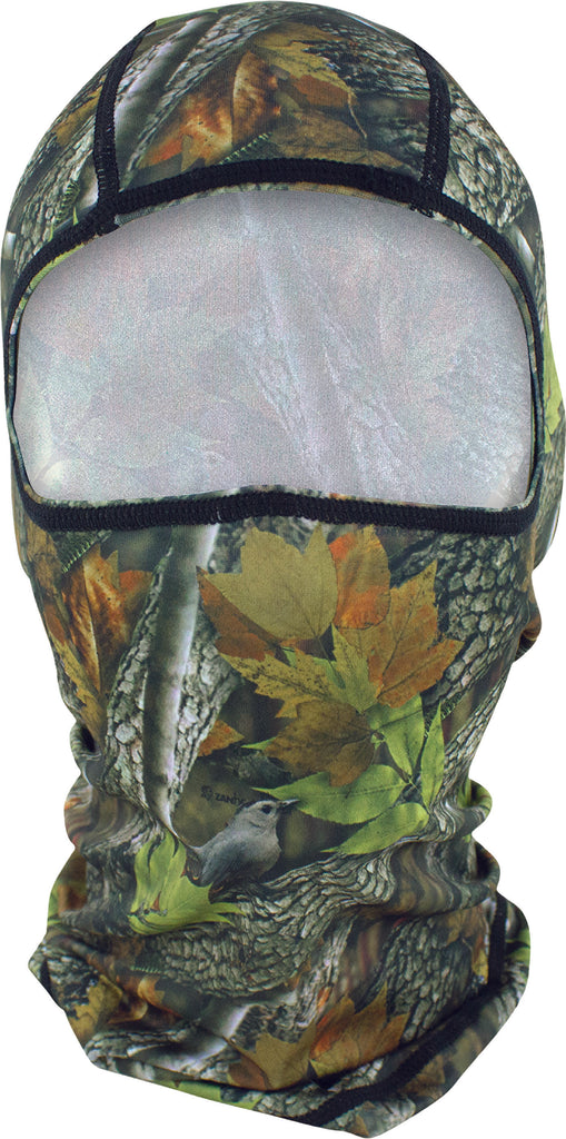 ZAN BALACLAVA POLISHEDYESTER FORES CAMO WBP238
