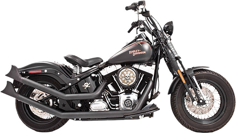 FREEDOM UPSWEEP W/FISHTAILS BLACK SOFTAIL HD00265