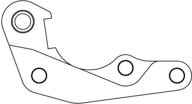 GALFER 280 TSUNAMI BRACKET ONLY SP055