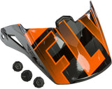 FLY RACING ELITE COLD WEATHER VISOR ORANGE 73-48264