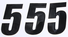 Load image into Gallery viewer, D'COR NUMBER 5 BLACK 6" 3/PK 45-26-5