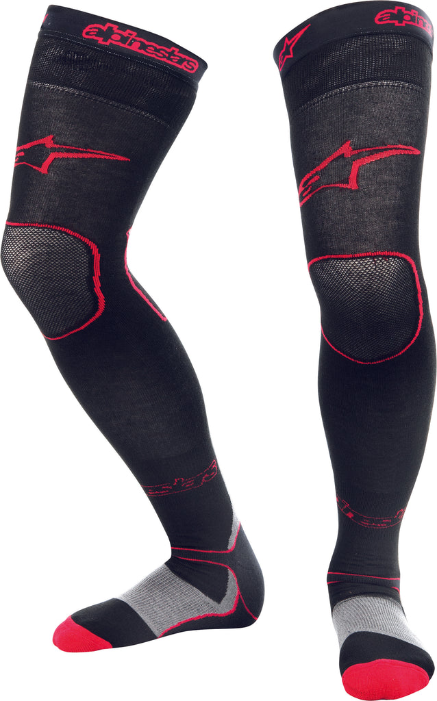 ALPINESTARS LONG MX SOCKS RED LG-2X 4705015-13-L/2X