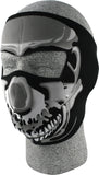 ZAN FULL FACE MASK CHROME SKULL WNFM023