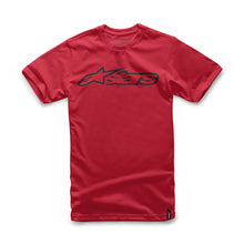 Load image into Gallery viewer, ALPINESTARS YOUTH BLAZE TEE RED/BLACK XS 3038-72000-3010-XS