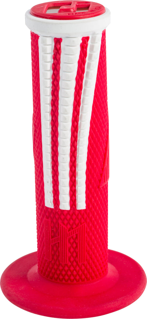 ODI EMIG2 PRO V2 LOCK-ON GRIP RED/WHITE H36EPRW