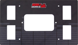 SSV WORKS SSV DASH PLATE KIT POL RZR RZ3-DM3