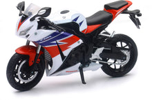 Load image into Gallery viewer, NEW-RAY REPLICA 1:12 SUPER SPORT BIKE 16 HONDA CBR1000RR WHITE 57793