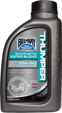 Load image into Gallery viewer, BEL-RAY THUMPER SYNTHETIC ESTER BLEND 4T ENGINE OIL 15W-50 1L 99530-B1LW