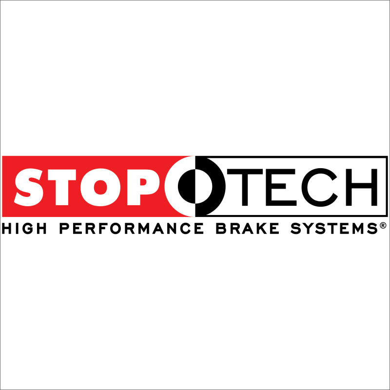 StopTech 08-14 Mitsubishi Evo X Front Street Slotted Brake Kit