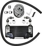 JAGG LOWMOUNT 10-ROW OIL COOLER BLACK 750-2400