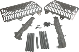 UNABIKER RADIATOR GUARD KAWASAKI BLACK KKLX18250S