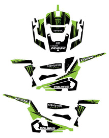 D'COR MONSTER POL 2 DOOR COMPLETE GRAPHIC KIT 20-60-100