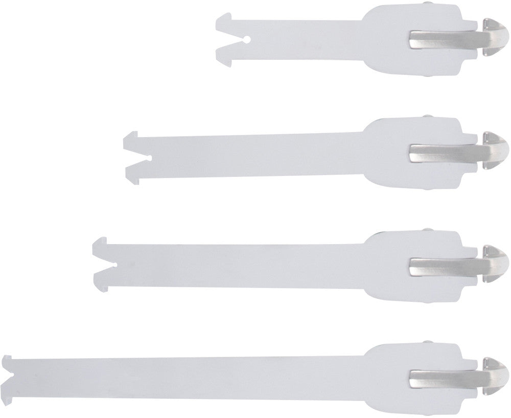 ALPINESTARS TECH 5/7 BUCKLE STRAPS WHITE 25CIT74-20