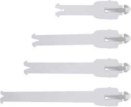 ALPINESTARS TECH 5/7 BUCKLE STRAPS WHITE 25CIT74-20