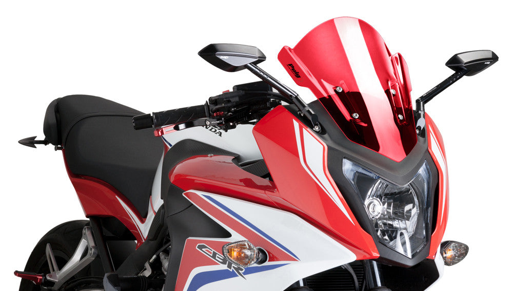 PUIG WINDSCREEN RACING RED 7003R