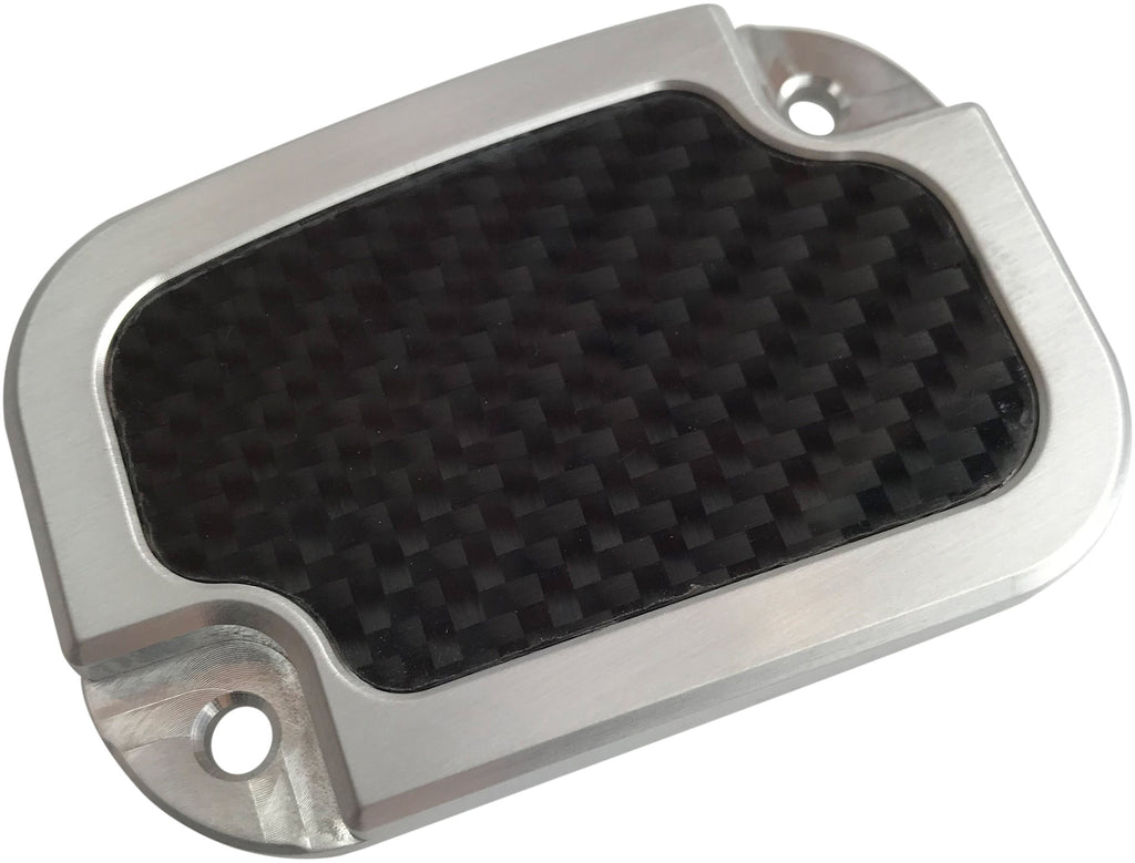 BRASS BALLS MASTER CYL COVER CARBON NATURAL FLH FLT 13-17 BB08-229