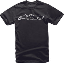 Load image into Gallery viewer, ALPINESTARS BLAZE TEE BLACK/WHITE XL 1032-72032-1020-XL