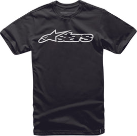 ALPINESTARS BLAZE TEE BLACK/WHITE MD 1032-72032-1020-MD