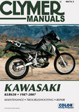 CLYMER REPAIR MANUAL KAW KLR650 CM474-3