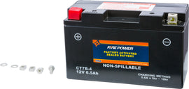 FIRE POWER BATTERY CT7B-4 SEALED FACTORY ACTIVATED CT7B-4-atv motorcycle utv parts accessories gear helmets jackets gloves pantsAll Terrain Depot