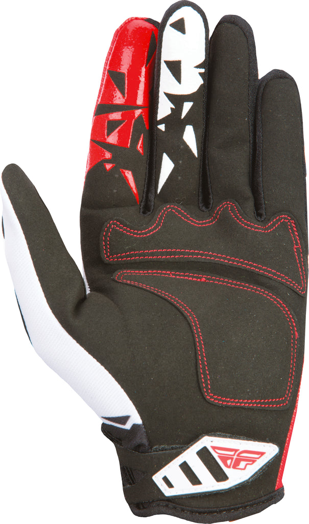 FLY RACING KINETIC GLOVE RED/WHITE SZ 8 S 370-41408-atv motorcycle utv parts accessories gear helmets jackets gloves pantsAll Terrain Depot