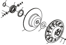 VENOM PRODUCTS ROLLER CLUTCH 460079-atv motorcycle utv parts accessories gear helmets jackets gloves pantsAll Terrain Depot