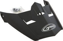 Load image into Gallery viewer, GMAX VISOR W/SCREWS UNCLE MX-46 MATTE BLACK XS-SM G046865