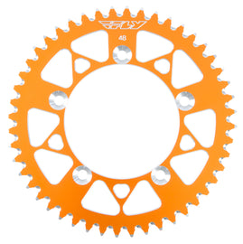 FLY RACING SPROCKET REAR 48T ORANGE 313-48 ORG-atv motorcycle utv parts accessories gear helmets jackets gloves pantsAll Terrain Depot