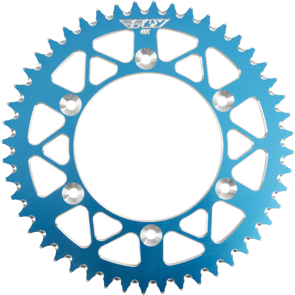FLY RACING SPROCKET REAR 48T BLUE 316-48 BLU-atv motorcycle utv parts accessories gear helmets jackets gloves pantsAll Terrain Depot
