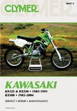 CLYMER REPAIR MANUAL KAW KX125 250 500 CM447-3