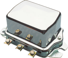 ACCEL ELECTRO-MECHANICAL VOLTAGE REGULATOR 12V CHROME 201105C-atv motorcycle utv parts accessories gear helmets jackets gloves pantsAll Terrain Depot