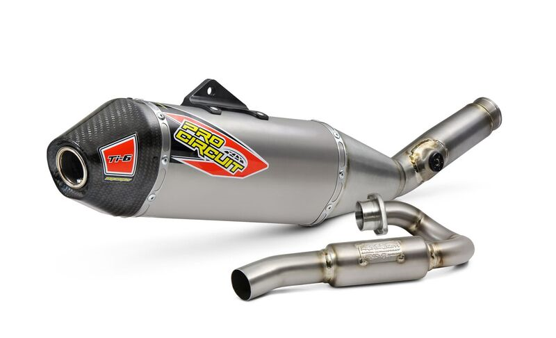 PRO CIRCUIT TI-6 TITANIUM SYSTEM KTM450SX-F '18-19 XC-F '19 0351845F