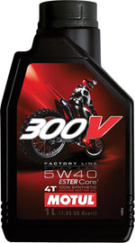 MOTUL 300V OFFROAD 4T COMPETITION SYNTHETIC OIL 5W40 LITER 104134