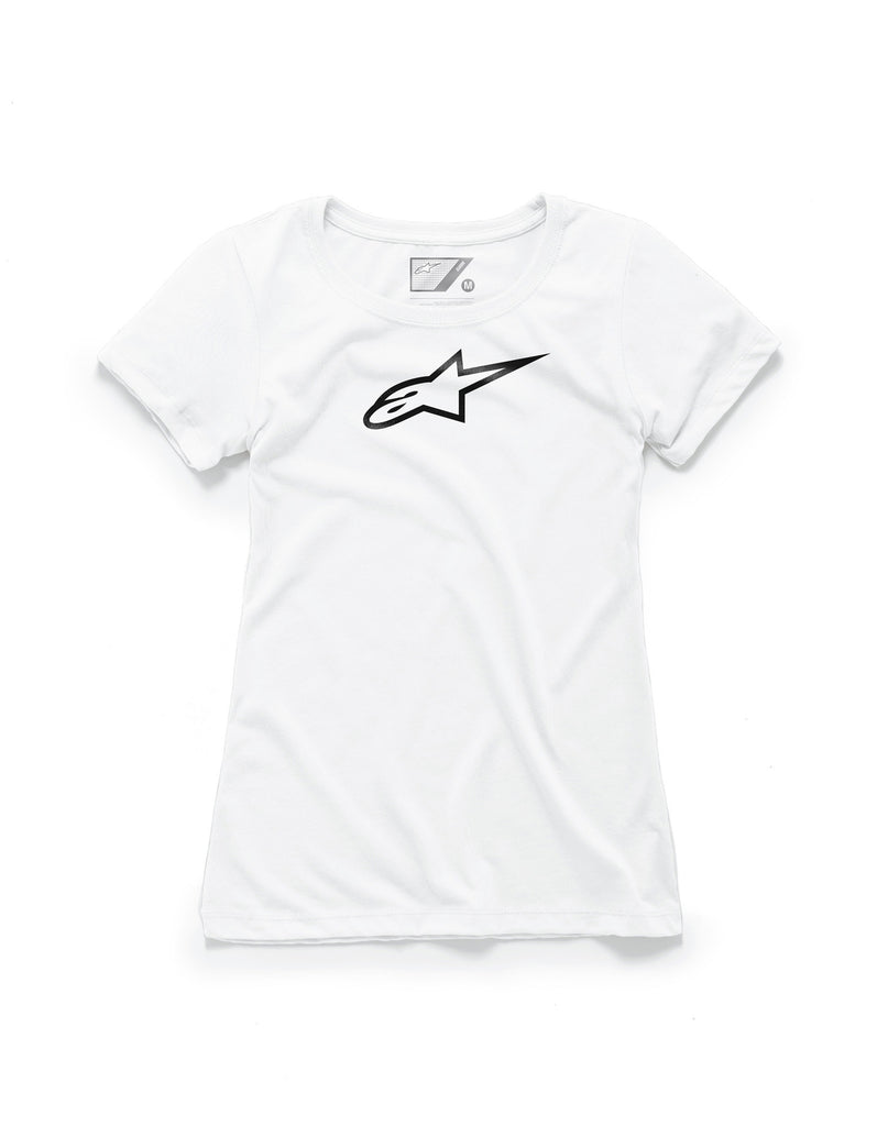 ALPINESTARS WOMEN'S AGELESS TEE WHITE LG 1W38-73002-20-L