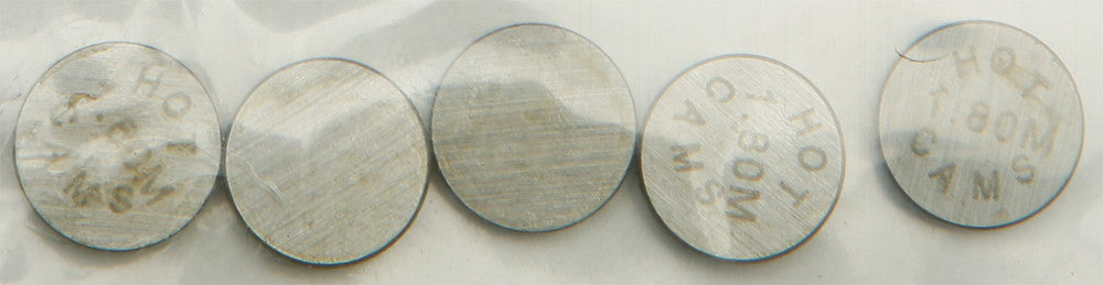 HOT CAMS VALVE SHIMS 9.48X1.80MM 5/PK 5PK948180