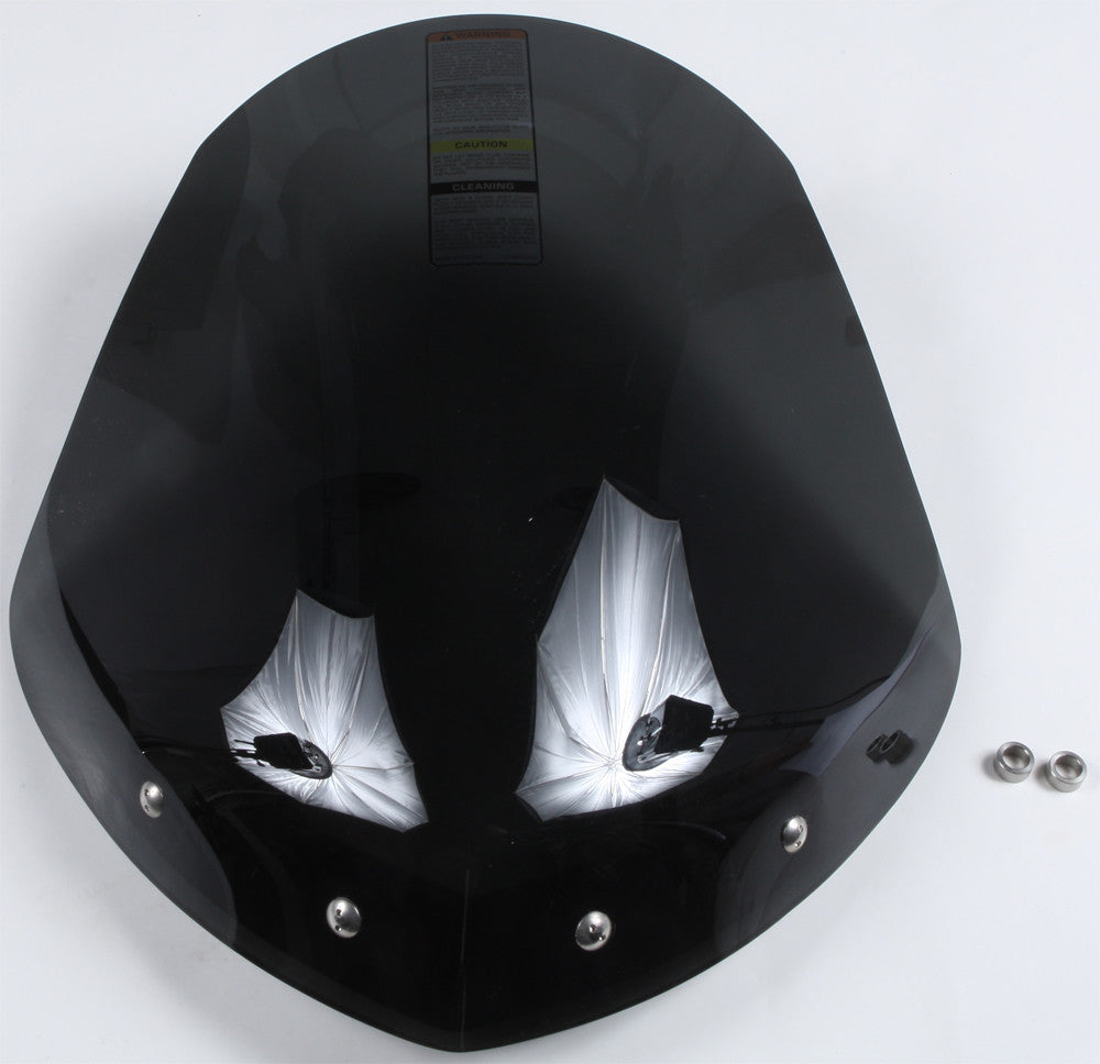 NATIONAL CYCLE GLADIATOR WINDSHIELD W/BLACK MOUNTS (DARK TINT) N2707