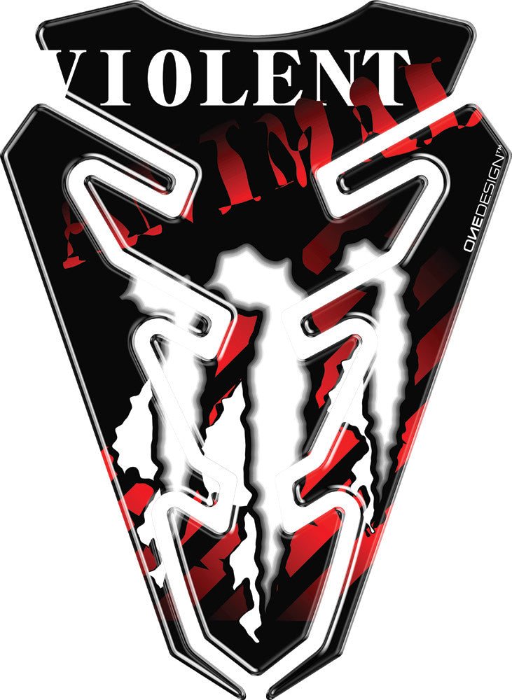 ONE EMBLEMS TANKPAD VIOLENT RED CGEXRP