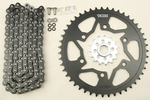Load image into Gallery viewer, VORTEX SPROCKET/CHAIN KIT BLACK CK6316-atv motorcycle utv parts accessories gear helmets jackets gloves pantsAll Terrain Depot