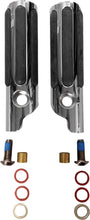 Load image into Gallery viewer, LINDBY CLAMP-ON PEGS CHR W/ RUBBER STRIPS 820