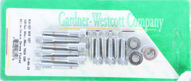 GARDNERWESTCOTT ROCKER BOX COVER SET CHROME 99-16 TC 88 FXD AND FLHT AND C-88-15