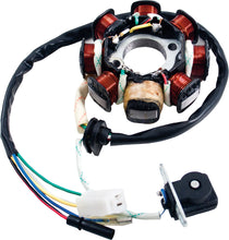 Load image into Gallery viewer, MOGO PARTS 50CC 8-COIL MAGNETO/STATOR VERTICAL/GY6 4-STROKE 08-0205