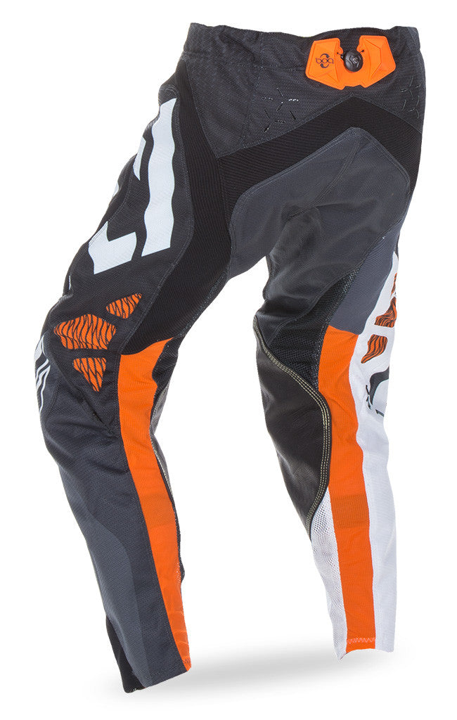 FLY RACING EVOLUTION 2.0 PANT BLACK/WHITE/ORANGE SZ 38 370-23038-atv motorcycle utv parts accessories gear helmets jackets gloves pantsAll Terrain Depot
