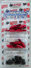 Load image into Gallery viewer, YANA SHIKI W/S SPIKED BOLT KIT RED YNSKWS1132
