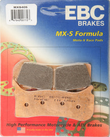 EBC BRAKE PADS MXS406-atv motorcycle utv parts accessories gear helmets jackets gloves pantsAll Terrain Depot