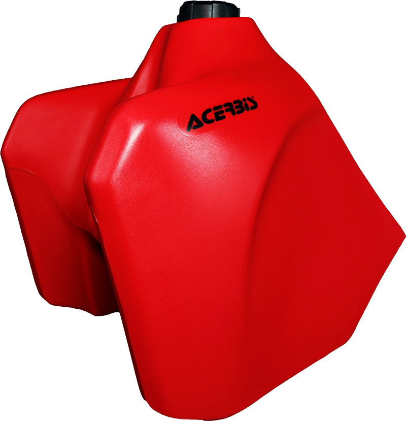 ACERBIS FUEL TANK 5.8 GAL RED W/BLACK CAP 2062480229-atv motorcycle utv parts accessories gear helmets jackets gloves pantsAll Terrain Depot