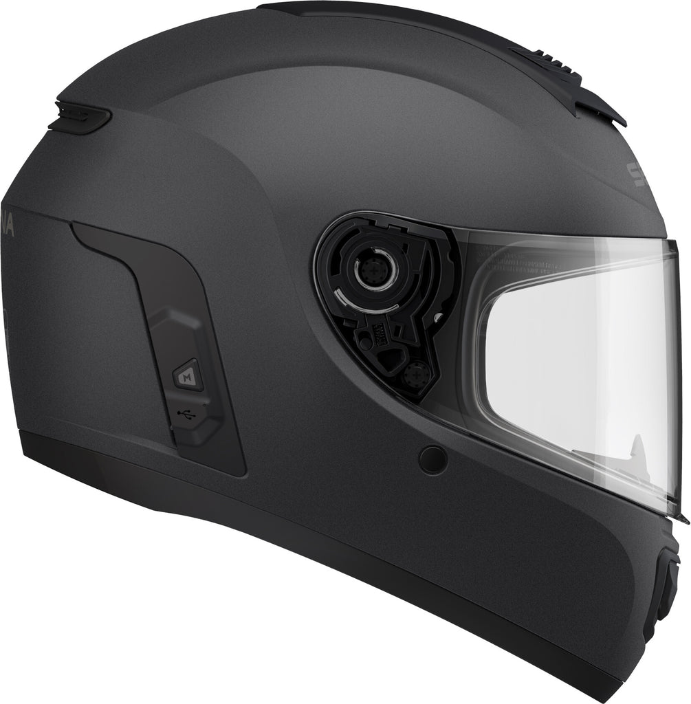 SENA MOMENTUM EVO HELMET W/ MESH INTERCOM MATTE BLACK MD MOVM-MB00M1
