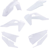 ACERBIS PLASTIC KIT WHITE 2726566811