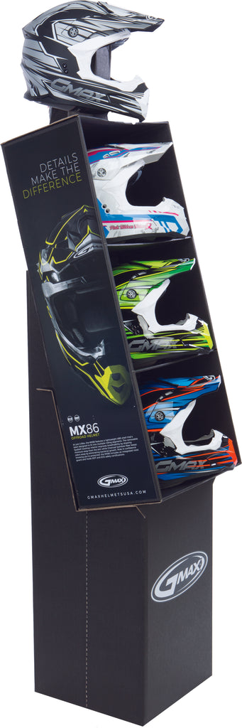 GMAX GMAX HELMET DISPLAY MX86 GMAX HELM DISP MX86